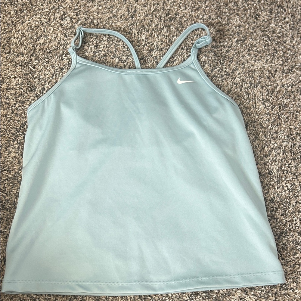 Nike Sky Blue Athletic Tank